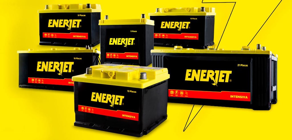 baterias enerjet 13 placas mercado libre