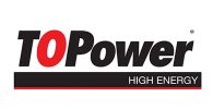 Logo de baterías Topower