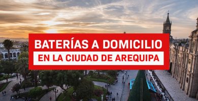 baterias a domicilio en Arequipa